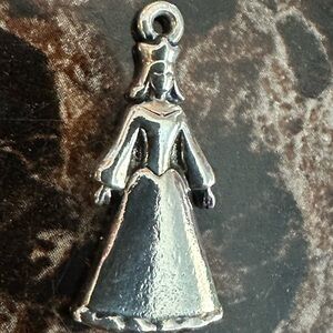 James Avery Silver Princess Charm Necklace